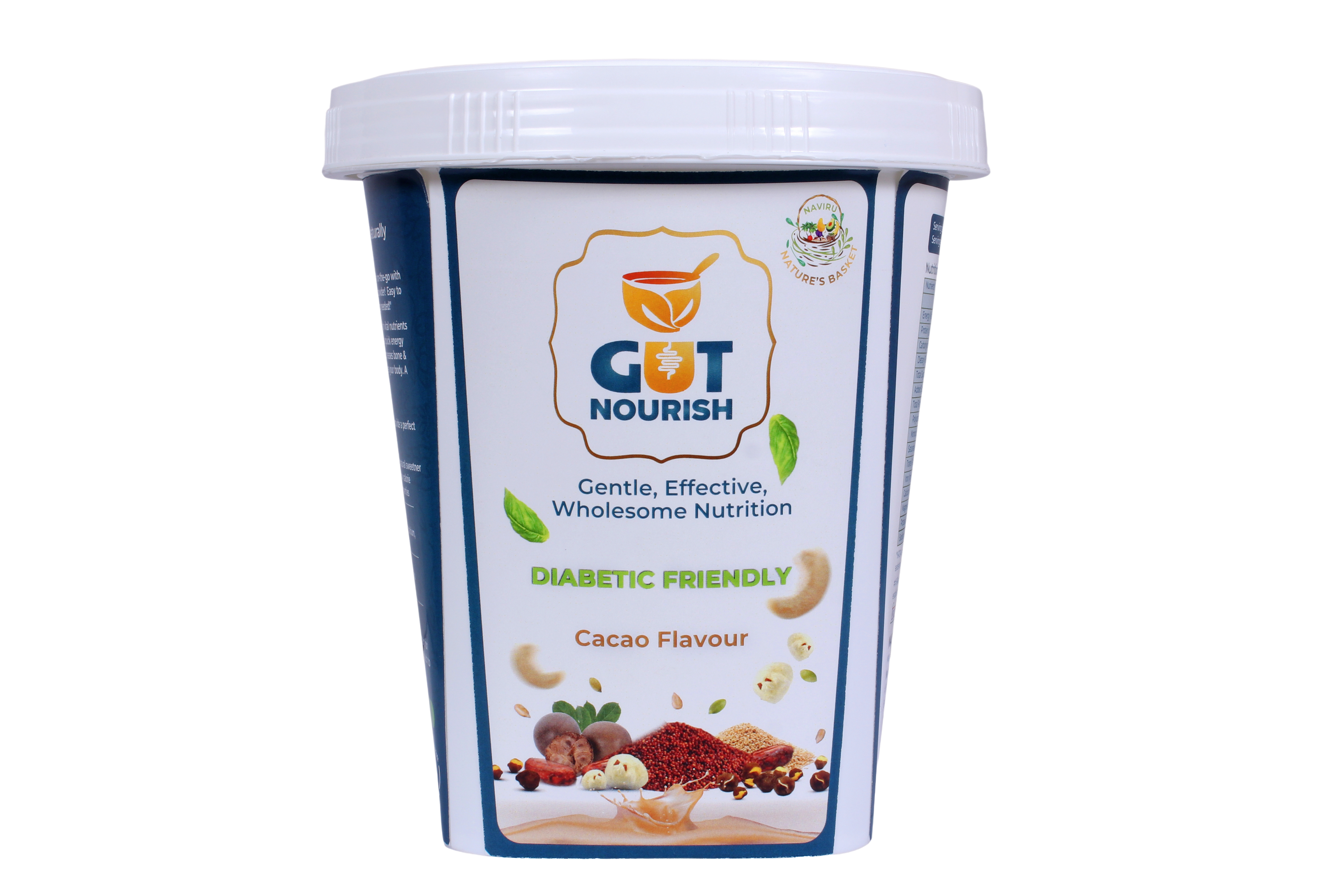 Gut Nourish - Diabetic Friendly with Monk Fruit - Cacao Flavor