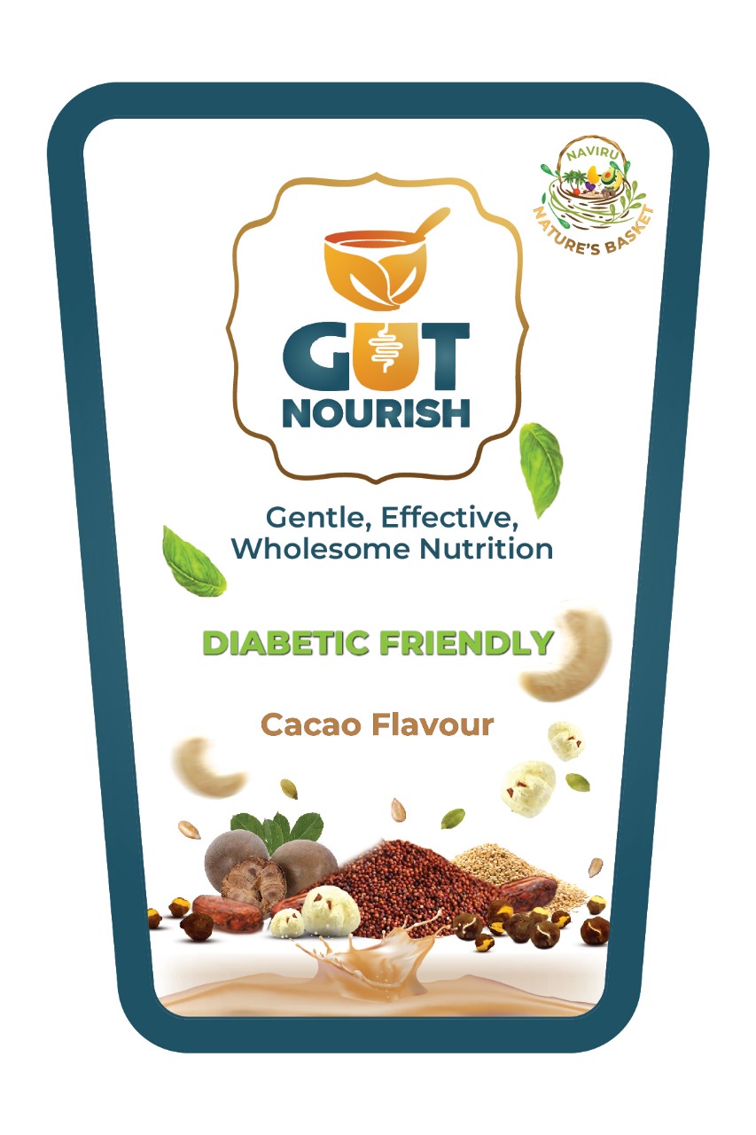 Gut Nourish - Diabetic Friendly with Monk Fruit - Cacao Flavor