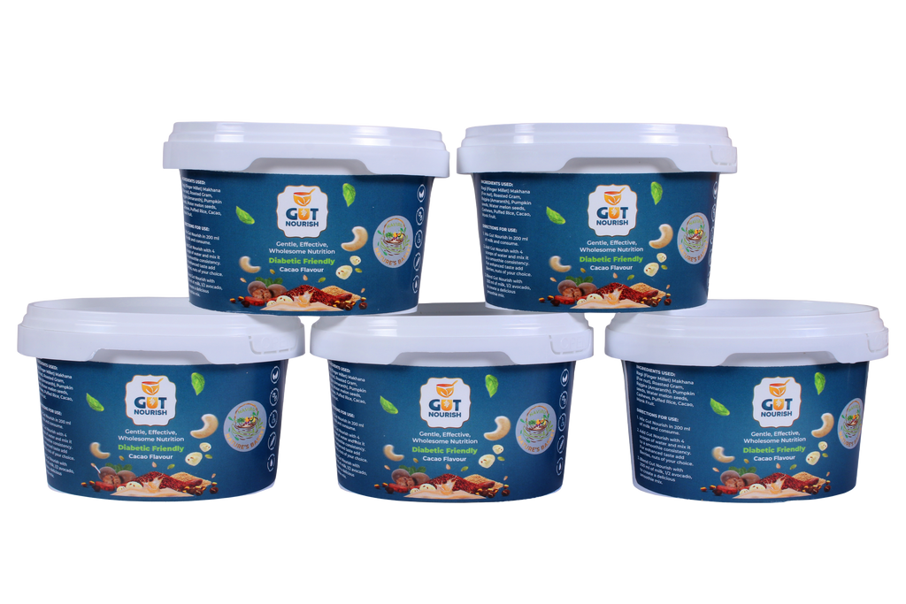 Gut Nourish - Diabetic Friendly with Monk Fruit - Pack of 5