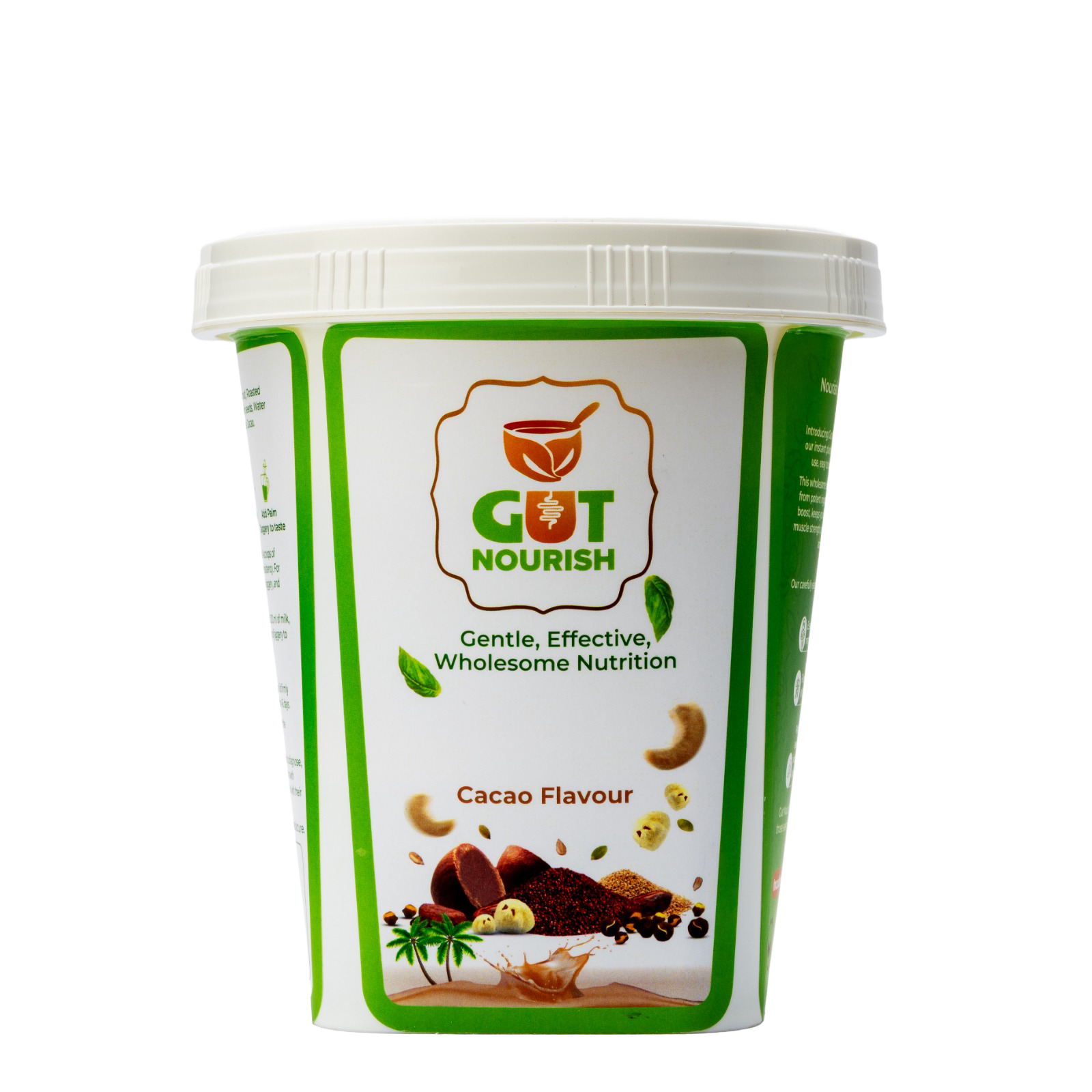 Gut Nourish - Plant Based Nutrition Powder - with Palm Jaggery- Cacao Flavor